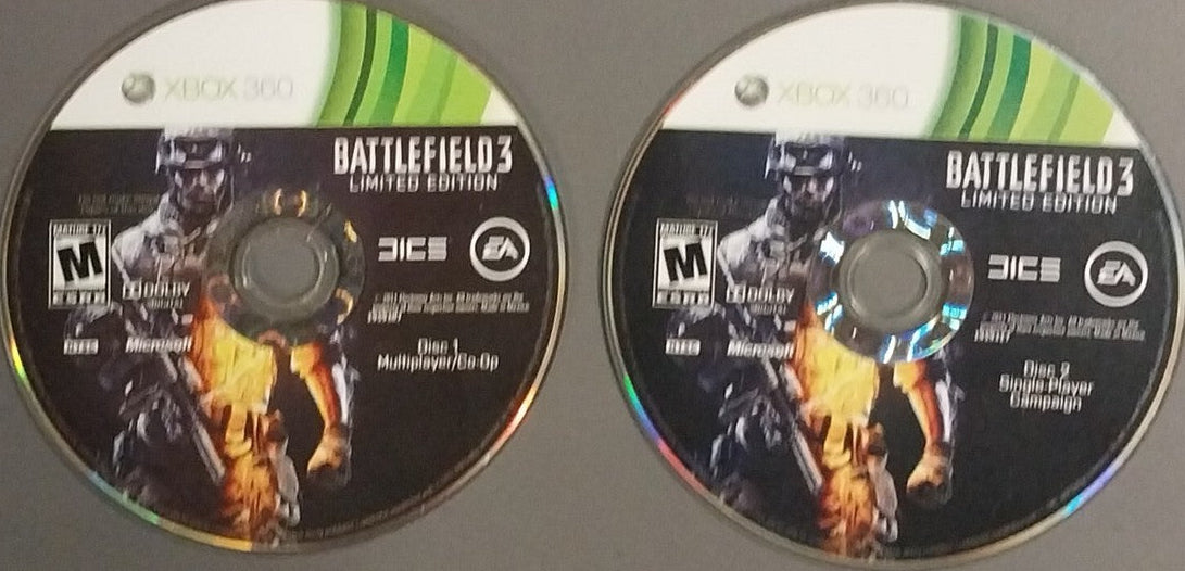 XB360 Battlefield 3 (Limited Edition) (Disc Only)