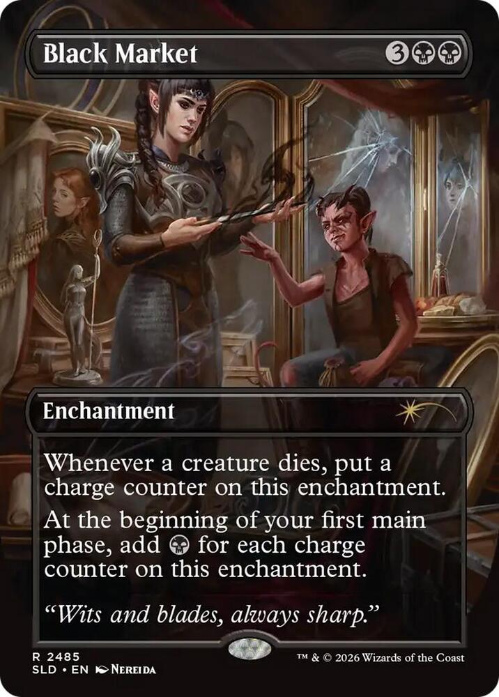 Black Market #2485 FOIL Secret Lair Drop Series