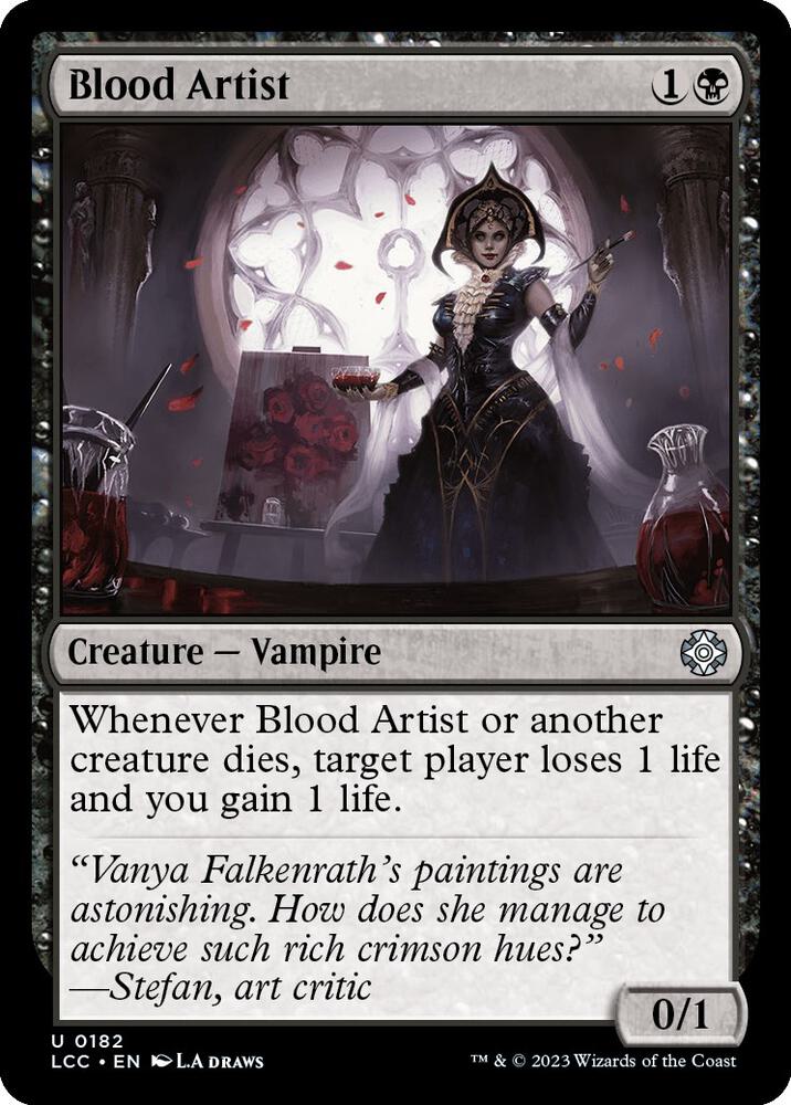 Blood Artist #182 Commander: The Lost Caverns of Ixalan