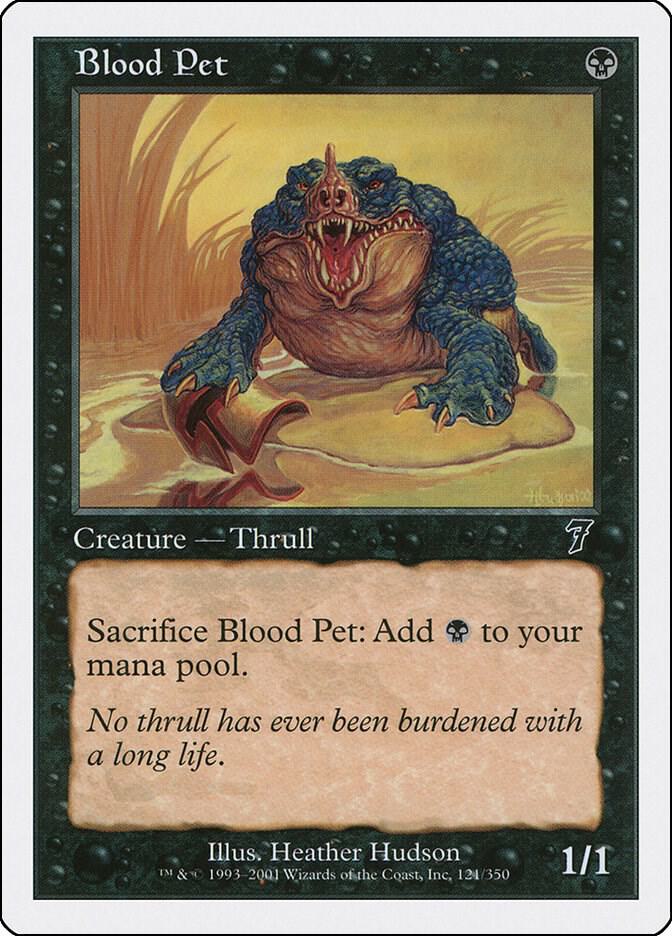 Blood Pet #121 7th Edition