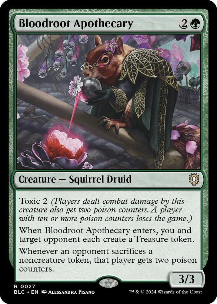 Bloodroot Apothecary #27 Commander: Bloomburrow