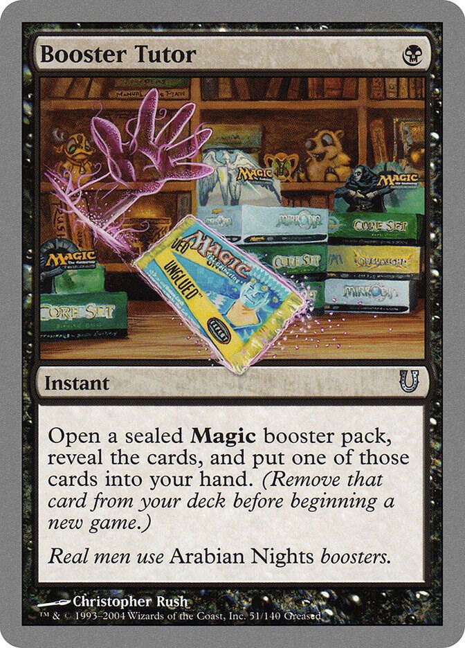 Booster Tutor #51 Unhinged
