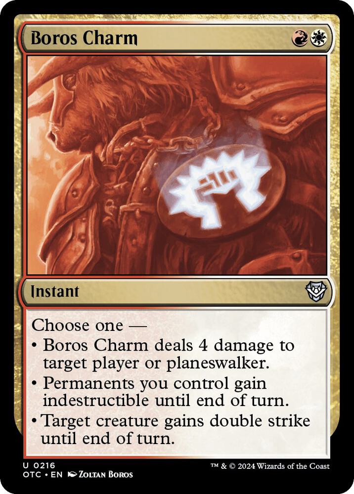 Boros Charm #216 Commander: Outlaws of Thunder Junction