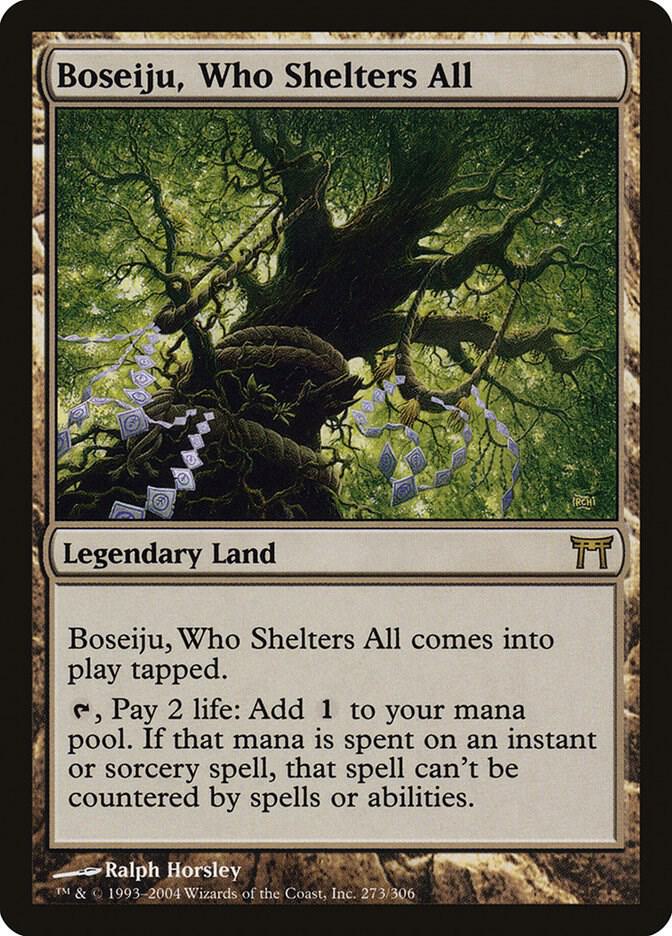 Boseiju, Who Shelters All #273 Champions of Kamigawa