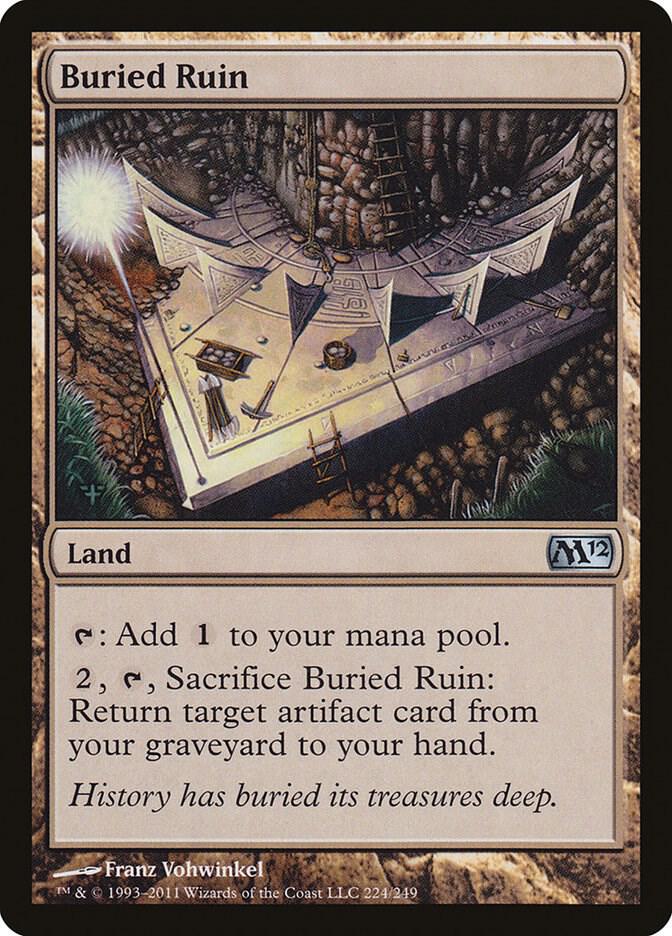 Buried Ruin #224 Magic 2012
