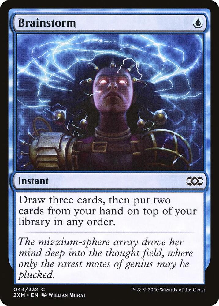 Brainstorm #44 FOIL Double Masters