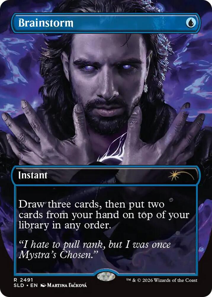 Brainstorm #2491 FOIL Secret Lair Drop Series