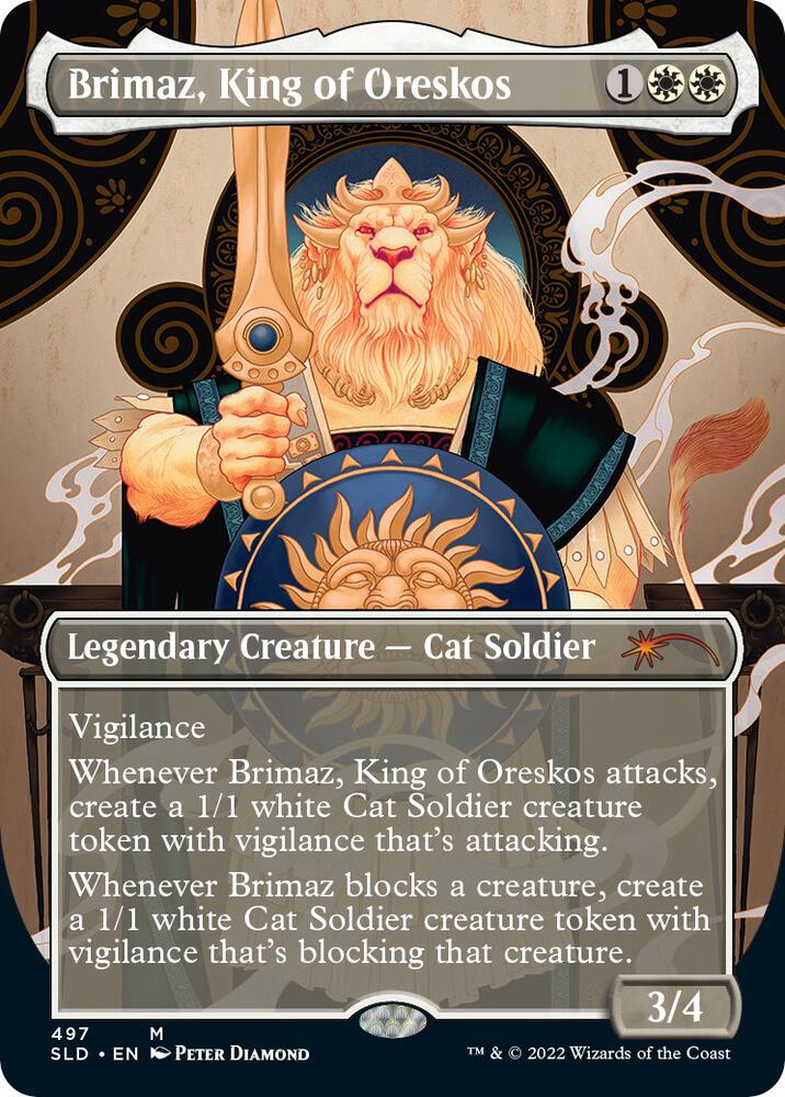 Brimaz, King of Oreskos #497 FOIL Secret Lair Drop Series