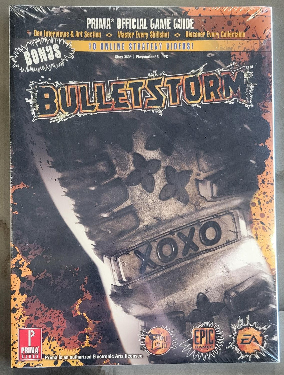 Bulletstorm Prima Strategy Guide NEW/SEALED