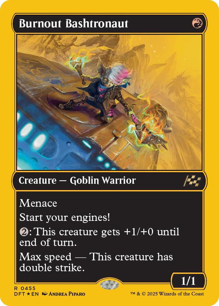 Burnout Bashtronaut (First-Place Foil) #455 Aetherdrift
