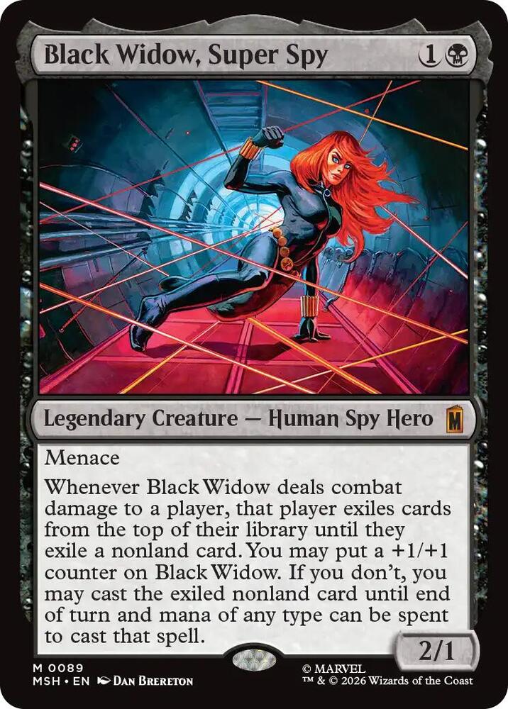 Black Widow, Super Spy #89 Marvel Super Heroes