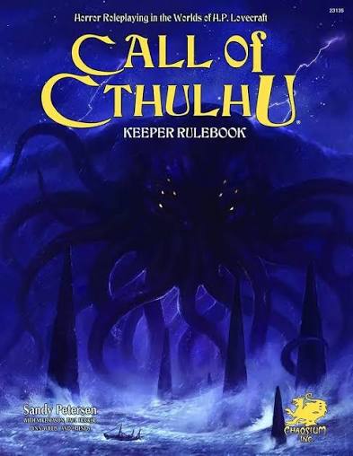 Call of Cthulhu Keeper Rulebook (7th Edition) NEW
