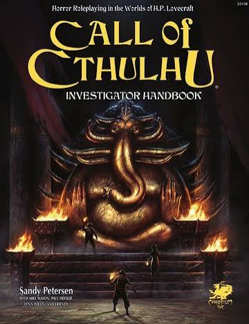 Call of Cthulhu Investigator Handbook (7th Edition) NEW
