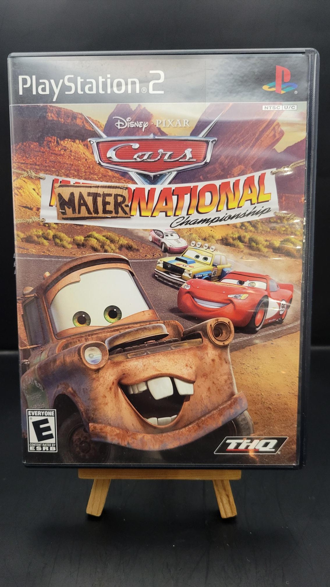 Playstation 2 Cars Mater-National Championship (Poster, no instructions)