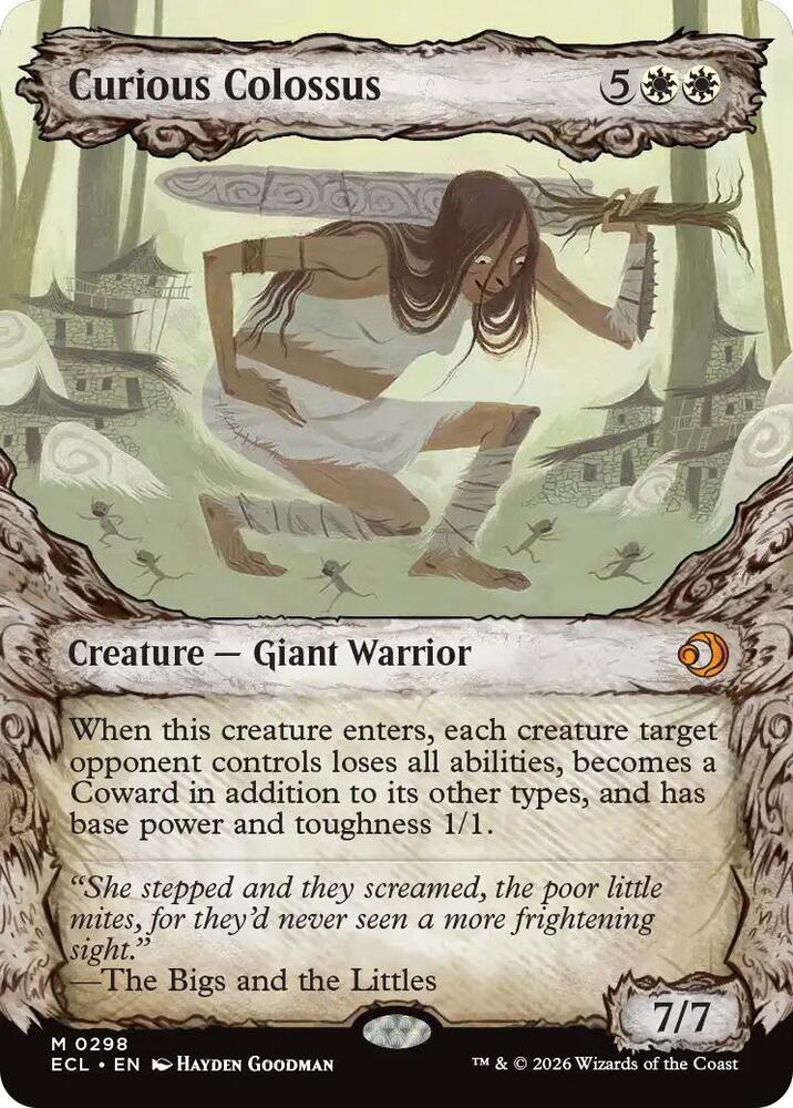 Curious Colossus (Showcase) #298 Lorwyn Eclipsed