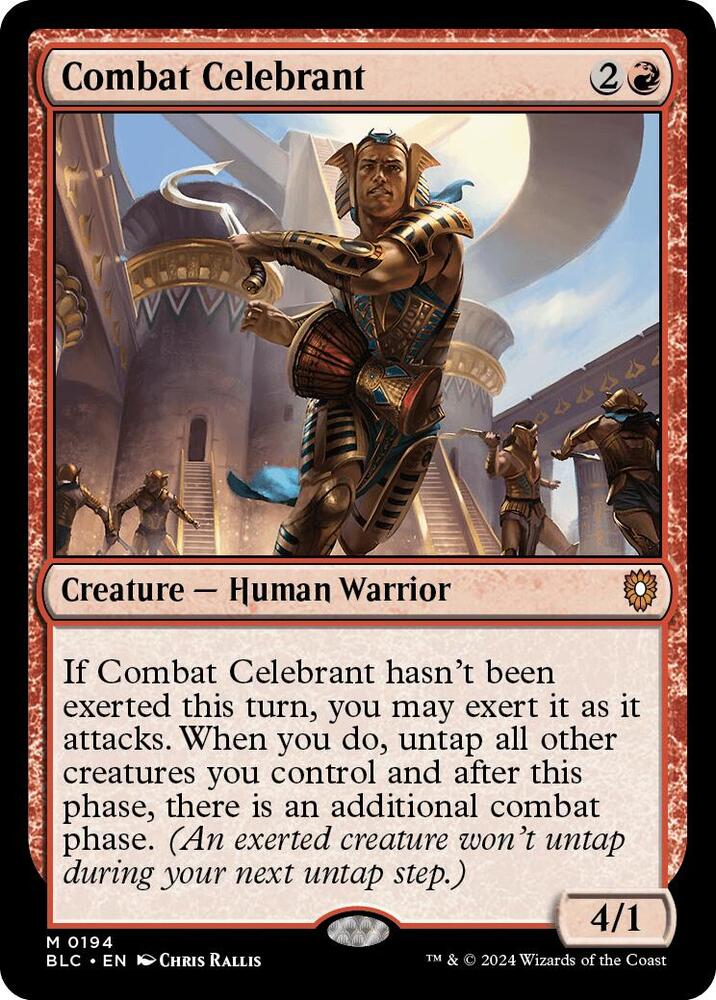 Combat Celebrant #194 Commander: Bloomburrow