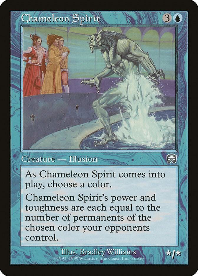 Chameleon Spirit #65 FOIL Mercadian Masques
