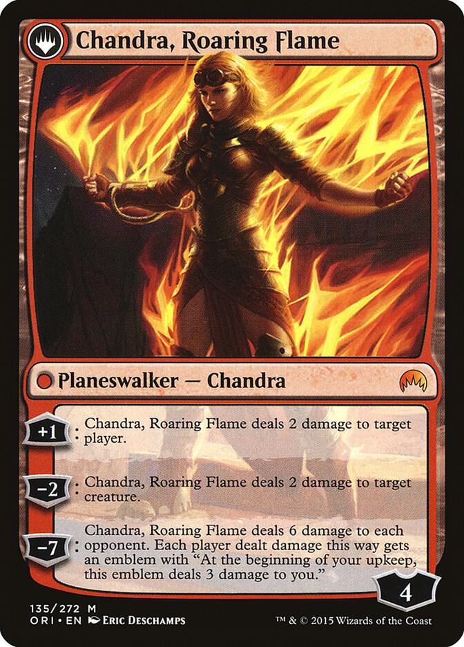Chandra, Fire of Kaladesh #135 Magic Origins