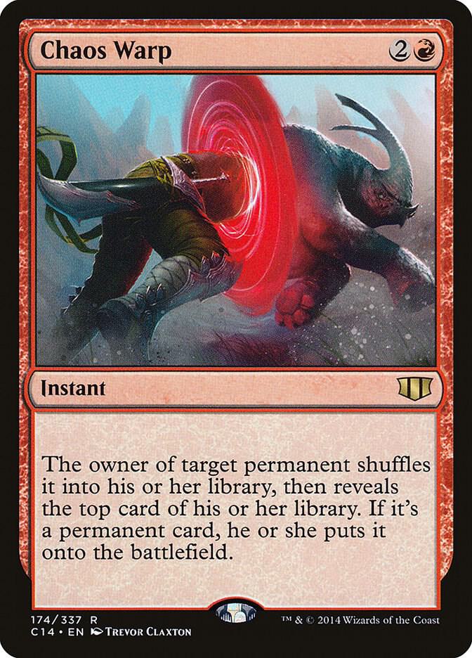 Chaos Warp #174 Commander 2014
