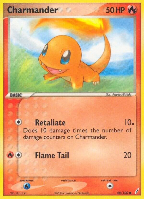 Charmander #48 Crystal Guardians