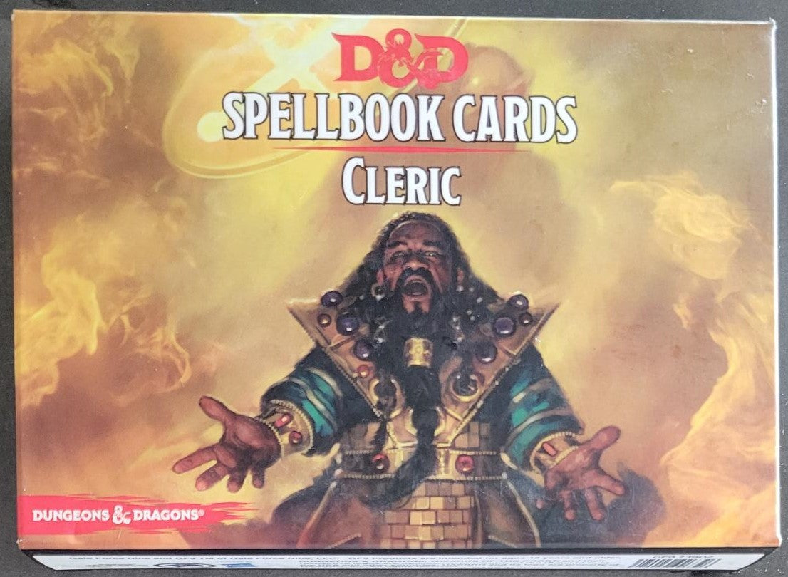 Dungeons & Dragons Spellbook Cards Cleric (2014)