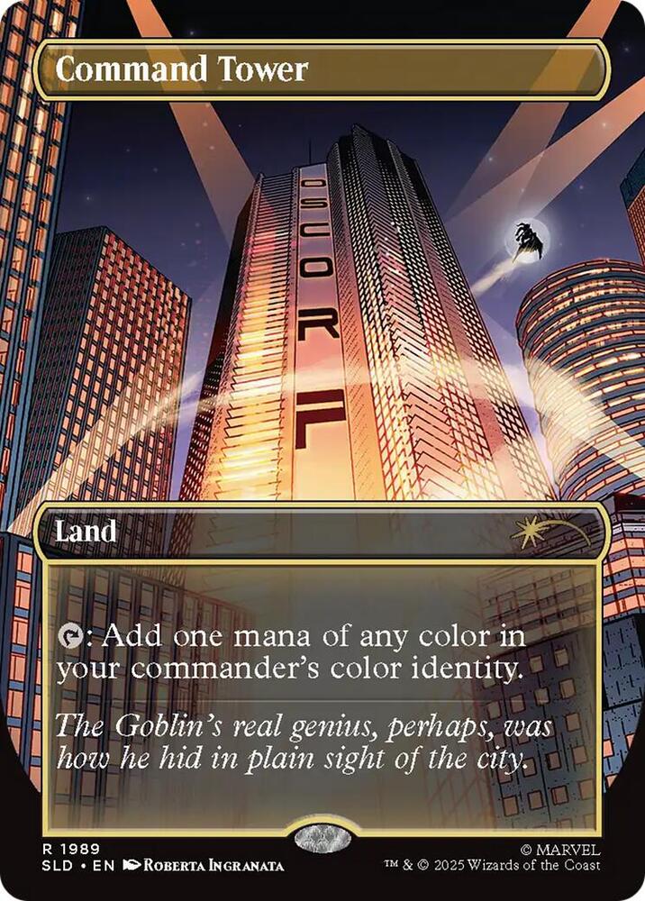 Command Tower #1989 Secret Lair Drop Series