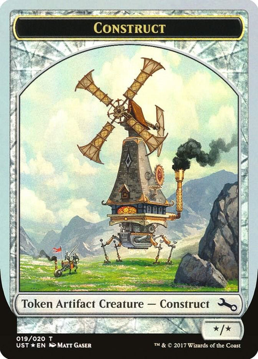 Construct Token #19 FOIL Unstable