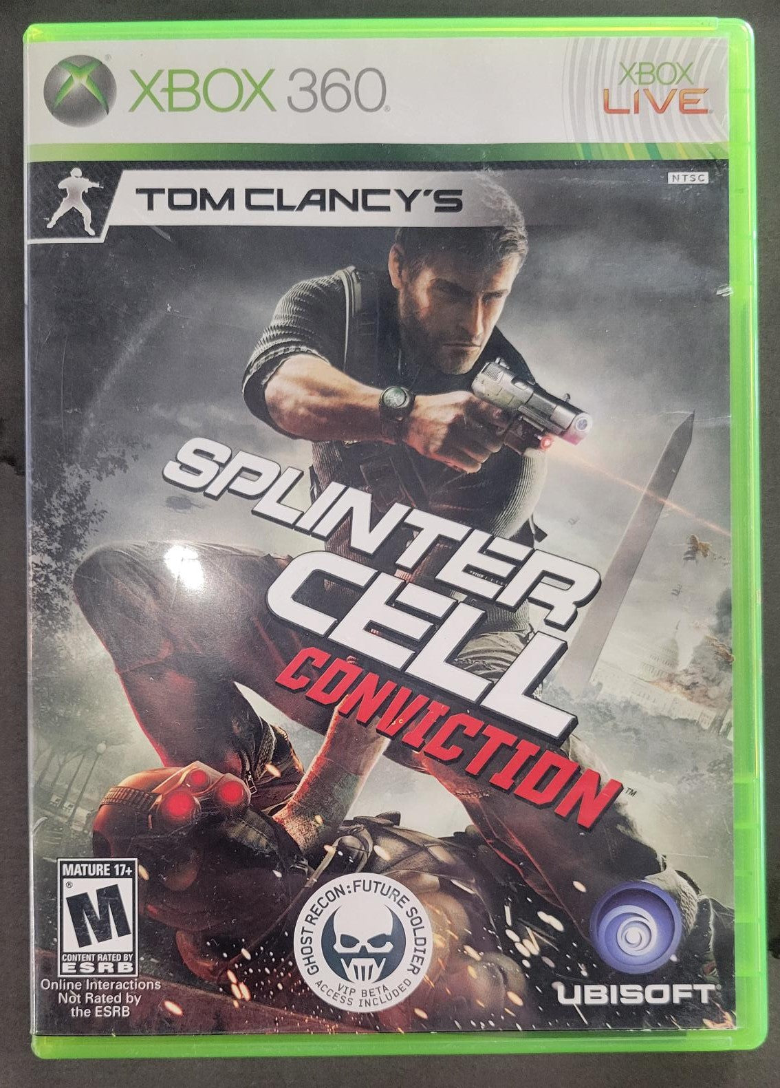 Xbox 360 Splinter Cell Conviction (Complete)