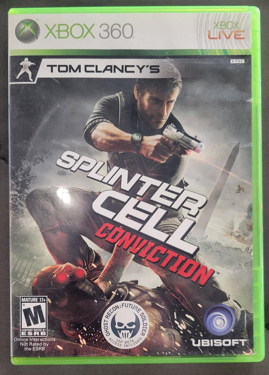 Xbox 360 Splinter Cell Conviction (Complete)