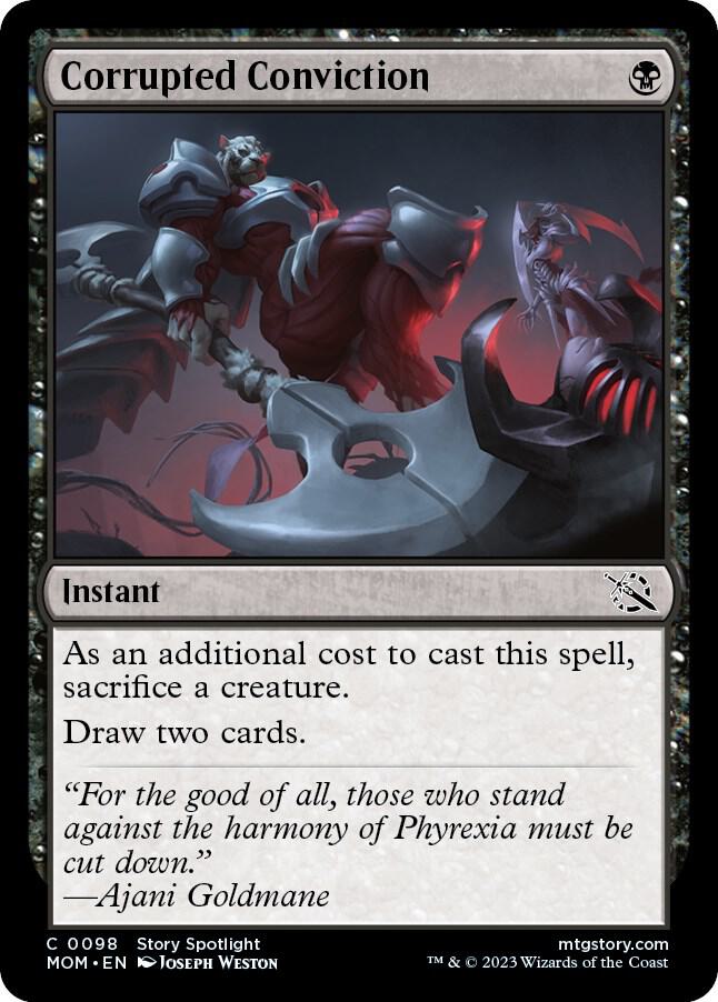 Corrupted Conviction #98 FOIL March of the Machine