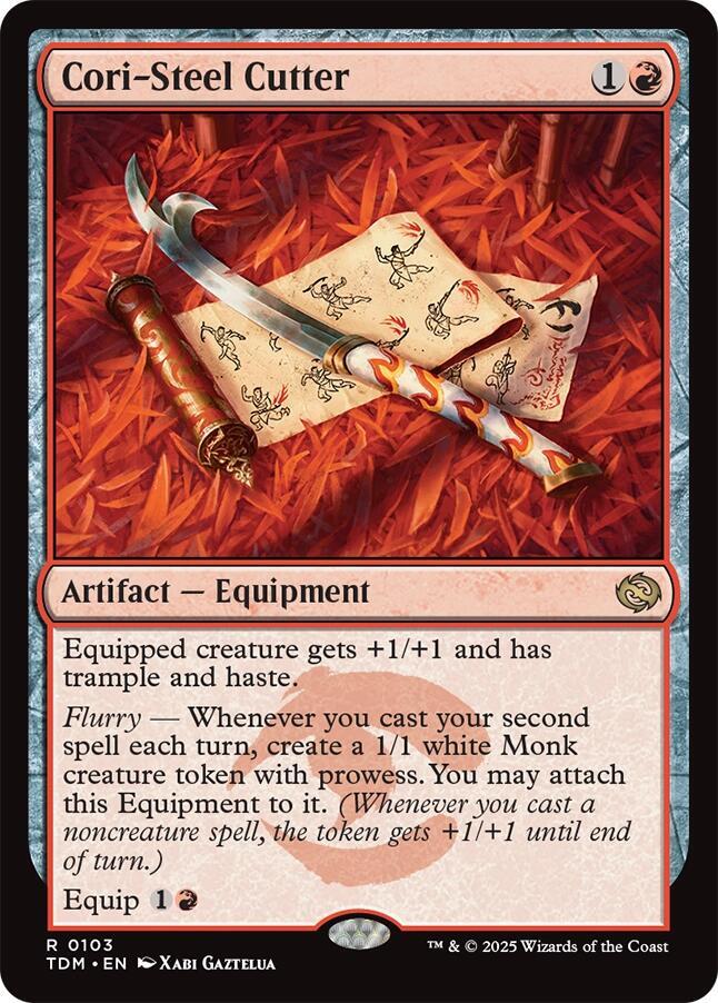 Cori-Steel Cutter #103 Tarkir: Dragonstorm