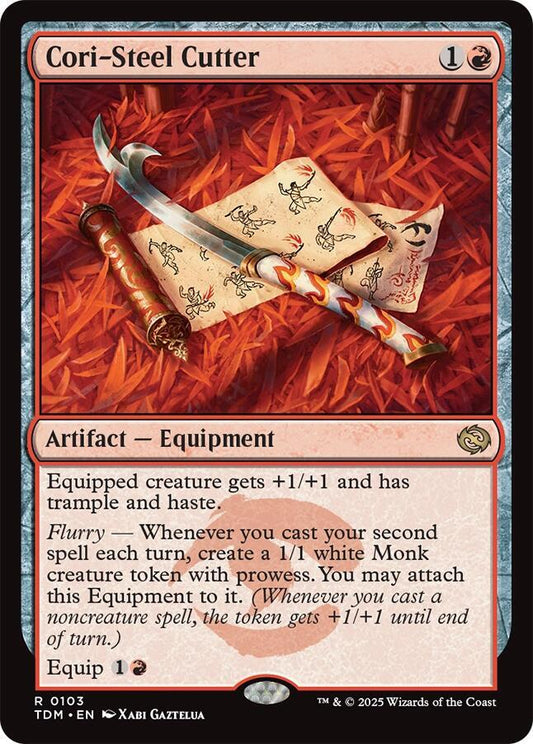Cori-Steel Cutter #103 Tarkir: Dragonstorm