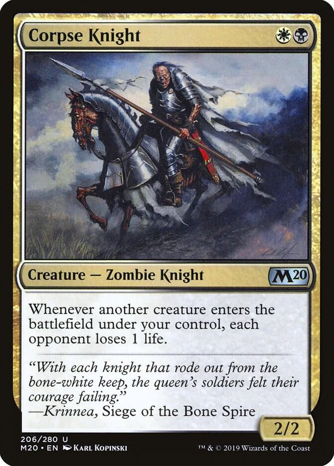 Corpse Knight #206 Core Set 2020
