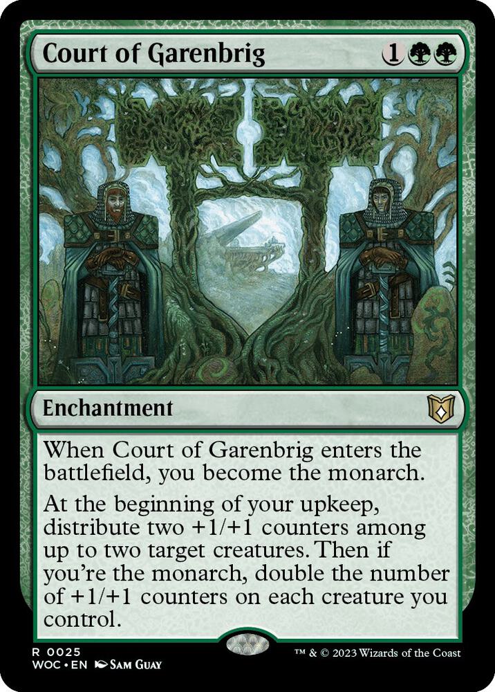 Court of Garenbrig #25 Commander: Wilds of Eldraine
