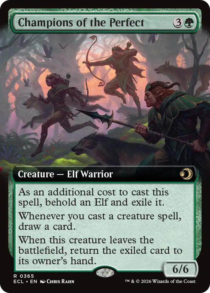 Champions of the Perfect (Extended Art) #365 Lorwyn Eclipsed