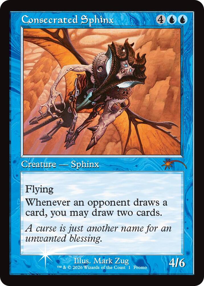 Consecrated Sphinx (Retro Frame) #1 FOIL MagicFest Cards