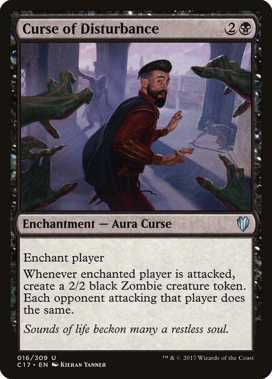 Curse of Disturbance #16 Commander 2017