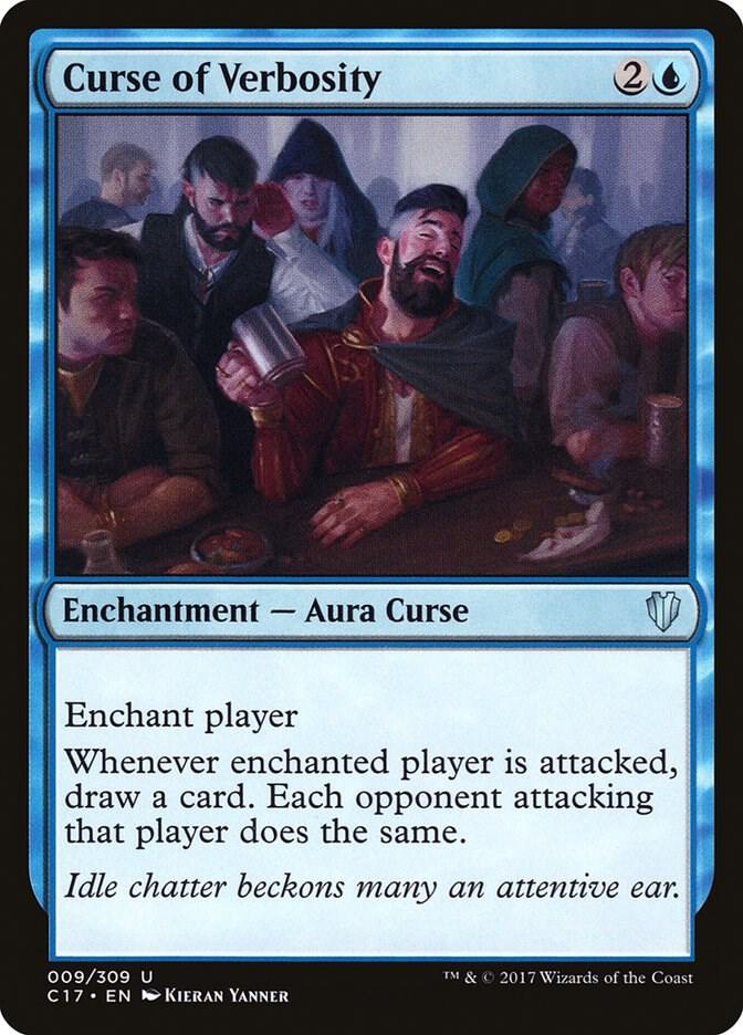 Curse of Verbosity #9 Commander 2017