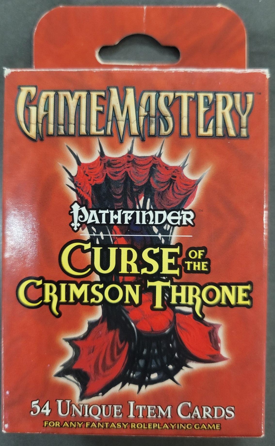 Pathfinder Gamemastery Curse of the Crimson Throne Cards (2008) (PZO5008)