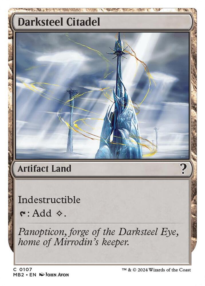 Darksteel Citadel (White Border) #107 Mystery Booster 2
