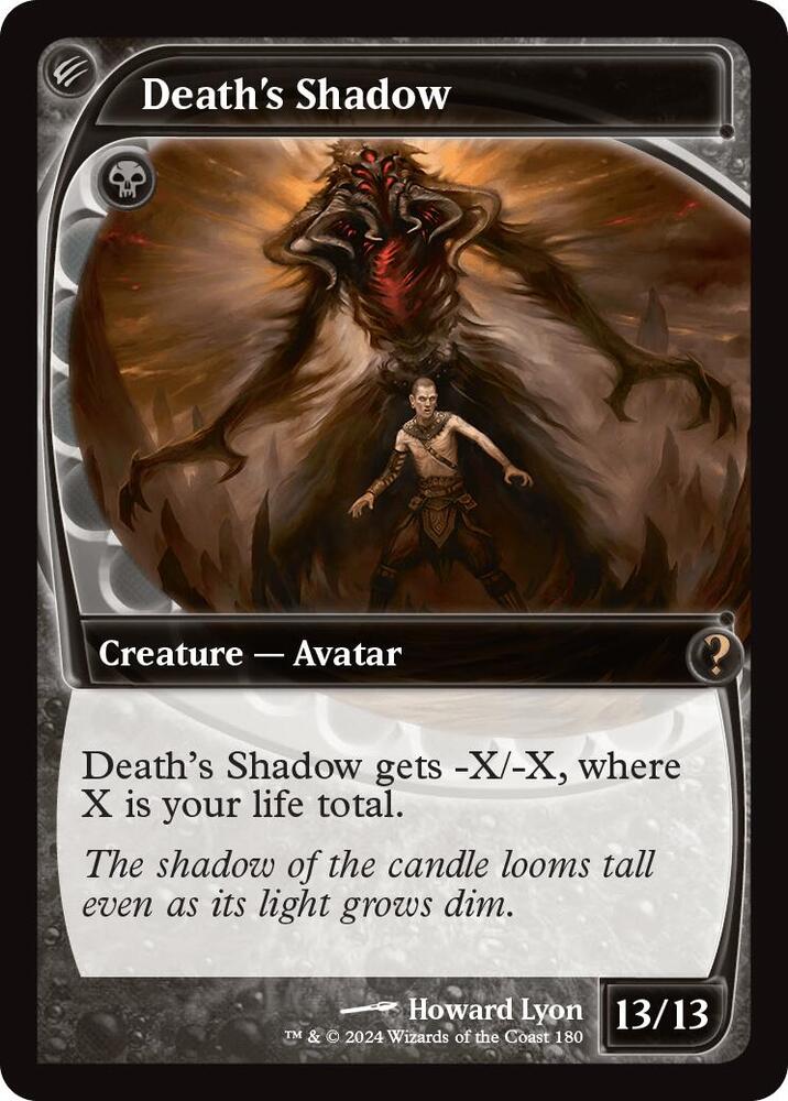 Death's Shadow (Future Sight) #180 Mystery Booster 2