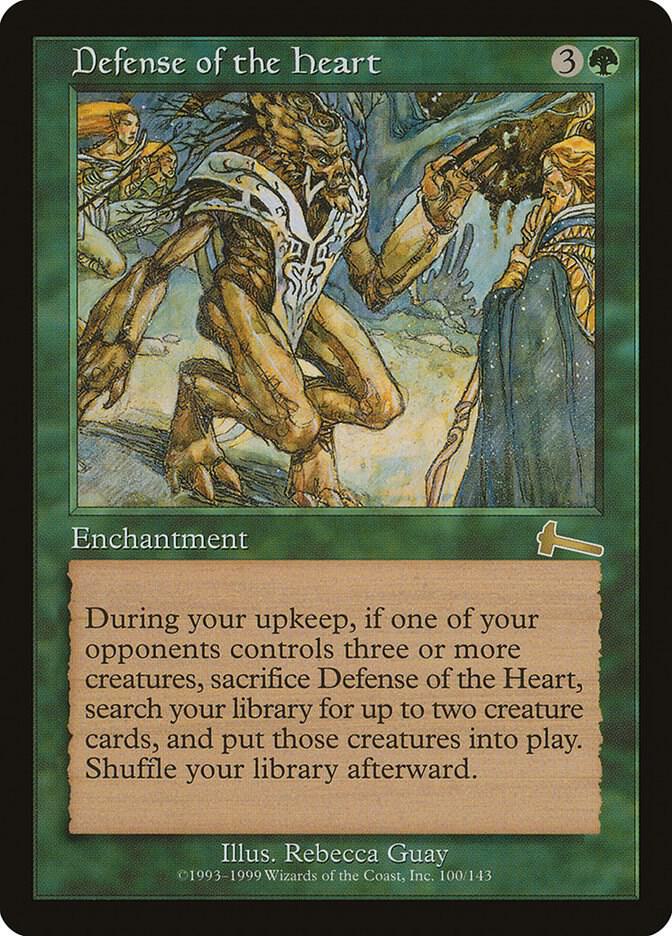 Defense of the Heart #100 Urza's Legacy
