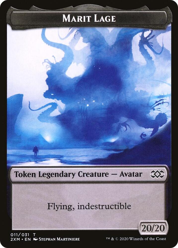 Demon #9 // Marit Lage #11 Token FOIL Double Masters