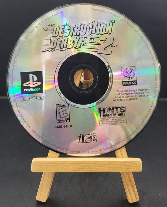 Playstation 1 Destruction Derby 2 (Greatest Hits) (Disc Only)