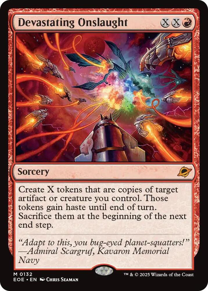 Devastating Onslaught #132 Edge of Eternities