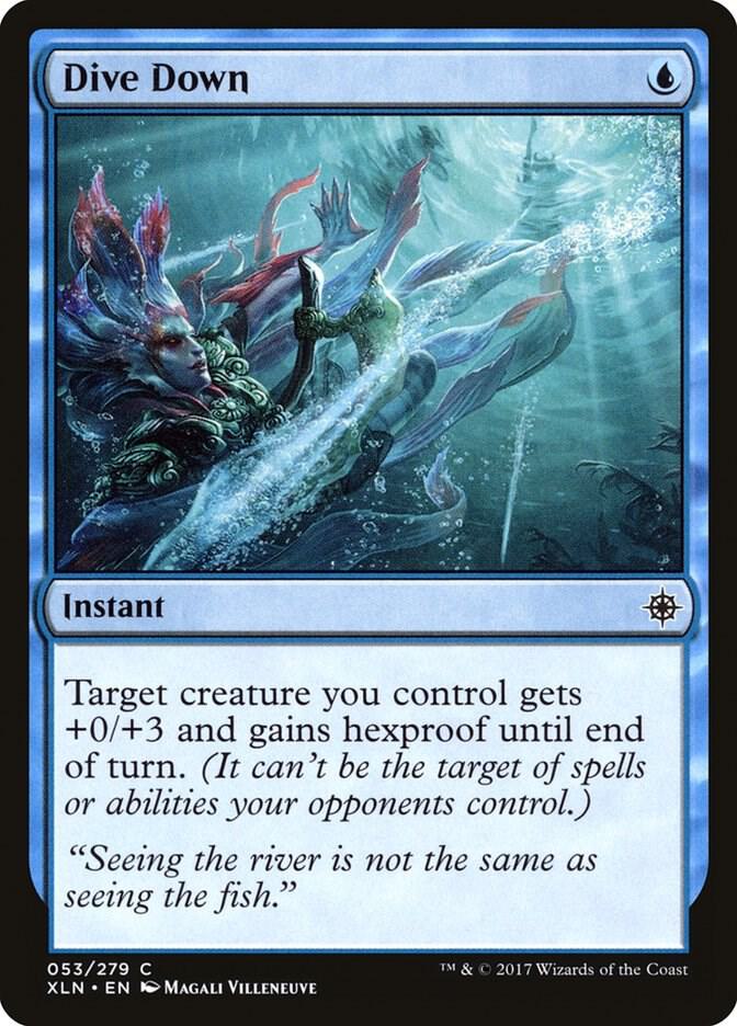 Dive Down #53 FOIL Ixalan