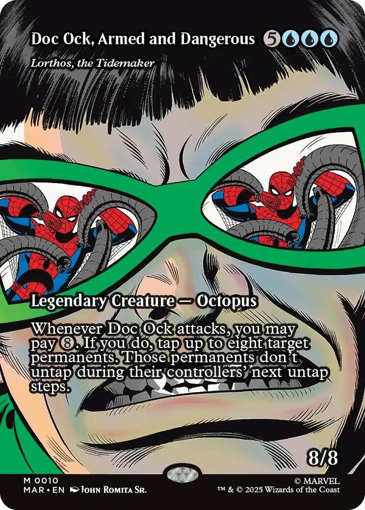 Doc Ock, Armed and Dangerous (Lorthos, the Tidemaker) (Borderless) #10 Marvel Universe Eternal Legal