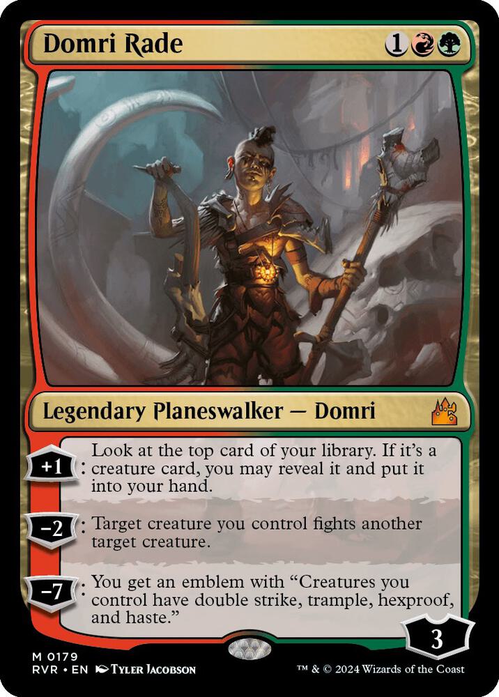 Domri Rade #179 Ravnica Remastered