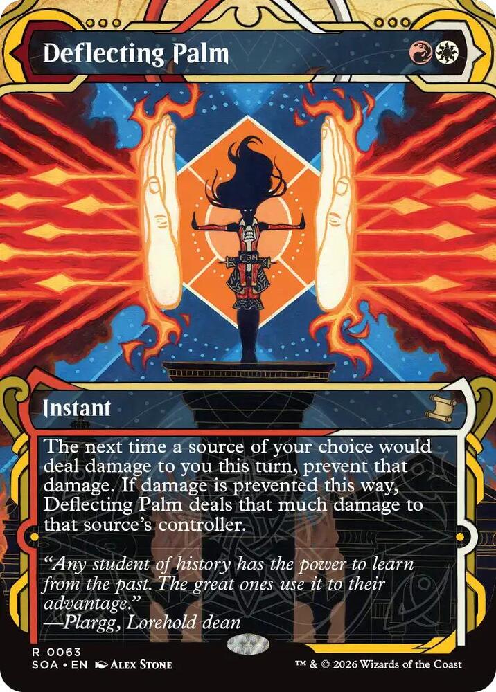 Deflecting Palm #63 FOIL Secrets of Strixhaven: Mystical Archive