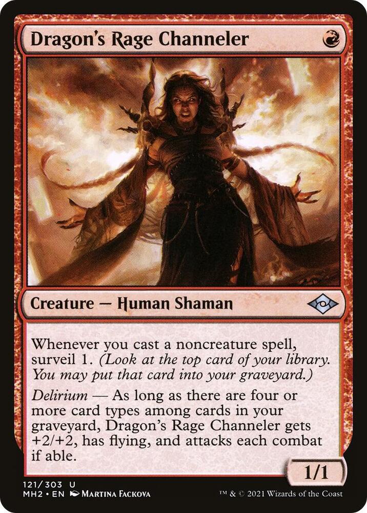 Dragon's Rage Channeler #121 Modern Horizons 2
